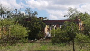 Necessity School ruins, 2016