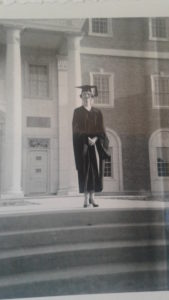 Charlcy at NTSC graduation 1956